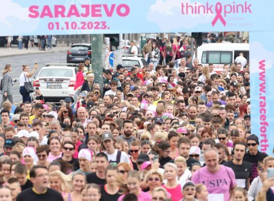 Hasić: Učesnici iz cijele BiH na trci/šetnji za ozdravljenje 'Race For The Cure' da skupa slavimo život