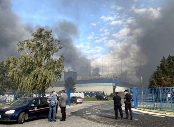 Osijek: Više ne prijeti širenje požara, tražit će se proglašenje eko katastrofe