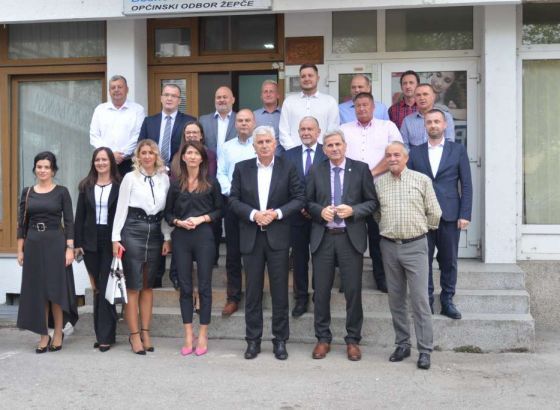 Čović se u Žepču sastao s članovima Općinskog i Županijskog odbora HDZ-a BiH