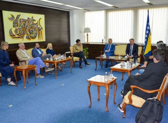 Nikšić primio članove Udruženja rediteljica i reditelja BiH, razgovor o domaćoj kinematografiji
