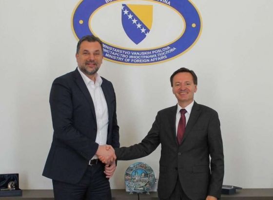 Konaković i ambasador Rumunije razgovarali o predstojećoj posjeti ministrice Odobescu BiH