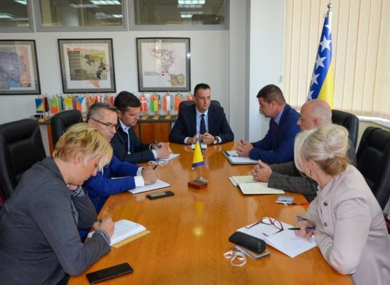 Lakić sa direktorima EPBiH i RMU Kreka - Proizvodnja povećana, plata isplaćena 10. u mjesecu