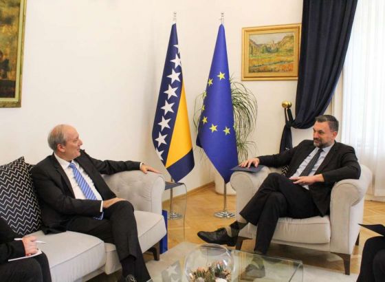 Ministar Konaković primio ambasadora Papandreoua u oproštajnu posjetu