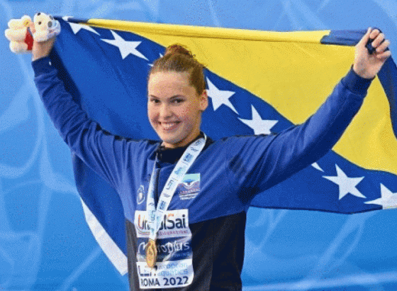 Pudar osvojila četvrto mjesto u disciplini 100 metara delfin
