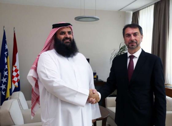 Čavara i ambasador Države Katar razgovarali o unapređenju odnosa dviju država na ekonomskom planu