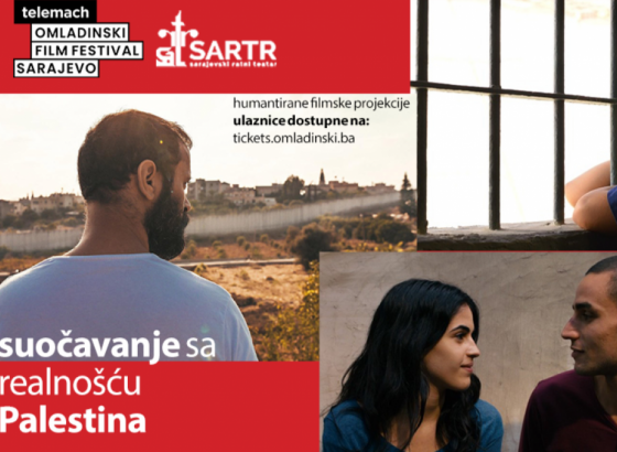 Specijalni filmski program OFF-a i SARTR-a posvećen Gazi, prihod od ulaznica za pomoć Palestincima