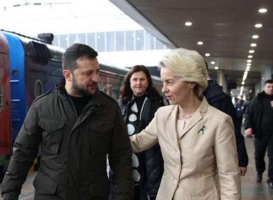 Von der Leyen u Kijevu