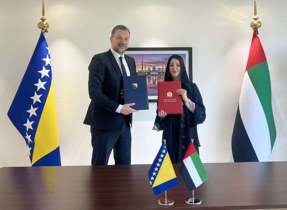 Konaković u UAE: Spremnost za saradnju ispunjenu zajedničkim prosperitetom i prijateljstvom