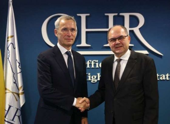 Schmidt i Stoltenberg razgovarali o sigurnosnim izazovima u Bosni i Hercegovini