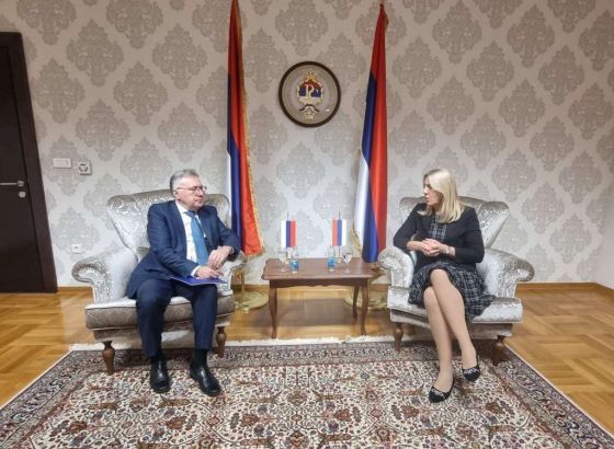Cvijanović i ambasador Kalabuhov razgovarali o trenutnoj političkoj i ekonomskoj situaciji u BiH