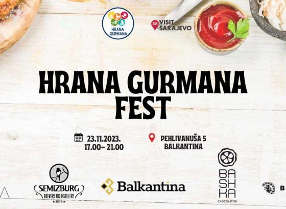 VEČERAS U BALKANTINI Hrana Gurmana Fest: Slavlje malih bh. proizvođača