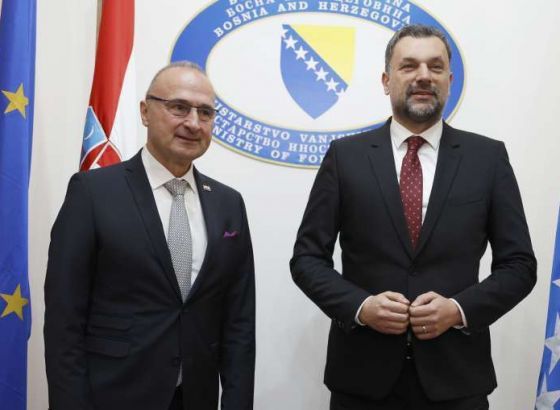 Grlić Radman: Hrvatska se iskreno zalaže da BiH ostvari evropsku perspektivu