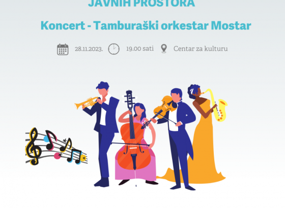 Mostar: Koncert Tamburaškog orkestra Mostar