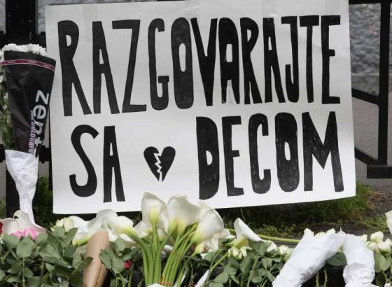 Beograd: Prosvjed roditelja djece ubijene u OŠ "Vladislav Ribnikar"