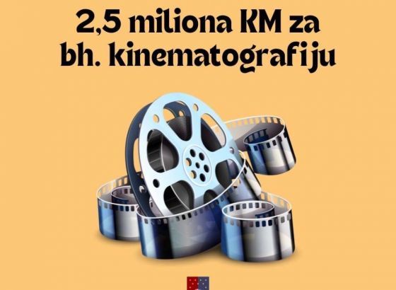 Ministarstvo kulture i sporta KS dodjeljuje 2,5 miliona KM grant i poticajnih sredstava za filmsku produkciju