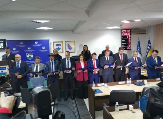 U Unsko-sanskom kantonu imenovana nova Vlada, premijer Nijaz Hušić