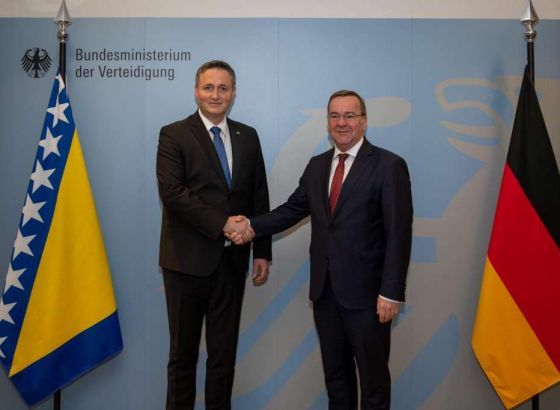 Bećirović u Berlinu: Njemačka će nastaviti jačati odbrambene kapacitete BiH