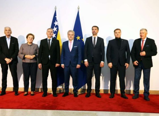 Članovi Kolegija oba doma PSBiH i Sattler o evropskoj perspektivi Bosne i Hercegovine
