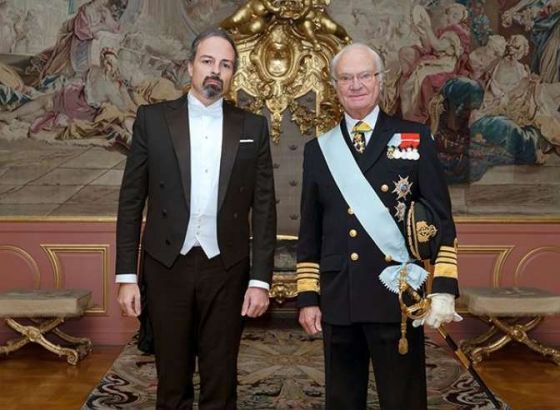 Ambasador BiH u Kraljevini Švedskoj Bojan Šošić predao akreditivna pisma kralju Carlu XVI Gustafu