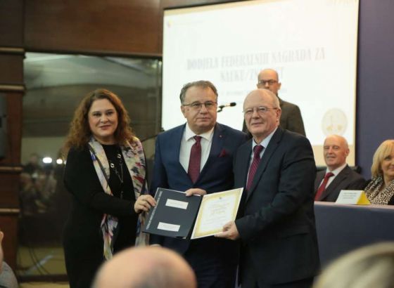 Nikšić i Duraković dodijelili federalne nagrade za nauku za 2023. godinu (VIDEO)