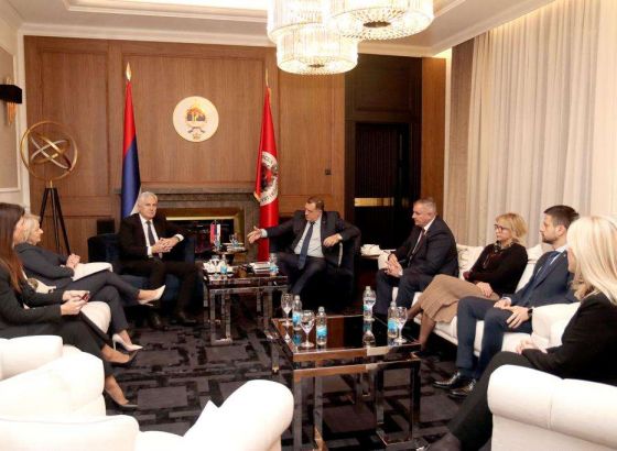 Čović i Dodik razgovarali o funkcioniranju vlasti u zajedničkim institucijama