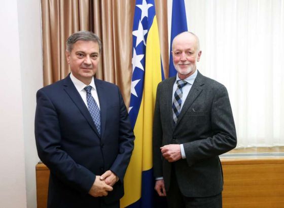 Zvizdić i ambasador Njemačke u BiH Thomas Fitschen razgovarali o otvaranju pregovora sa EU