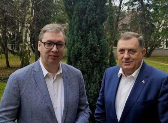 Sastali se Vučić i Dodik uoči nedjeljnih izbora u Srbiji