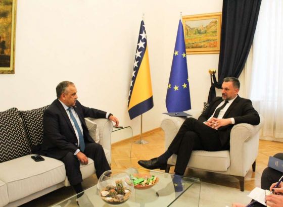 Konaković primio u oproštajnu posjetu ambasadora Pakistana