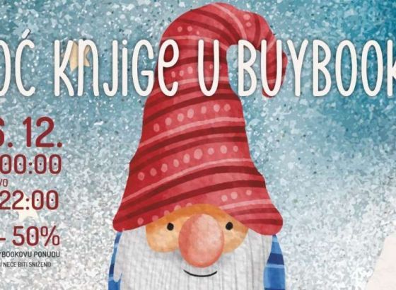 Buybookova tradicionalna 'Noć knjige' održana u Sarajevu i Tuzli