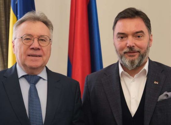 Košarac i Kalabuhov razgovarali o aktuelnim političkim i ekonomskim temama