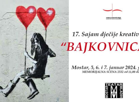 Danas u Mostaru počinje 'Bajkovnica', trodnevni događaj za djecu i mlade