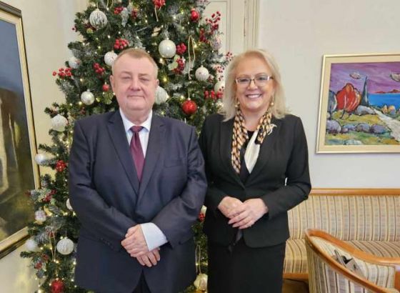 Ambasador Poljske u prvoj službenoj posjeti predsjednici Federacije BiH