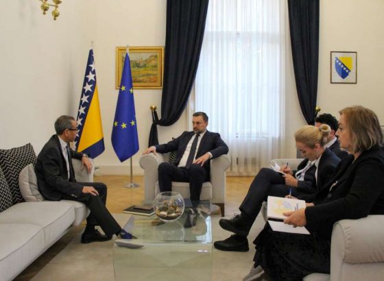 Konaković se susreo sa ambasadorima Egipta i Saudijske Arabije  