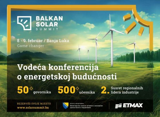 Najavljeni vrhunski govornici na 2. Balkan Solar Summitu u Banjoj Luci
