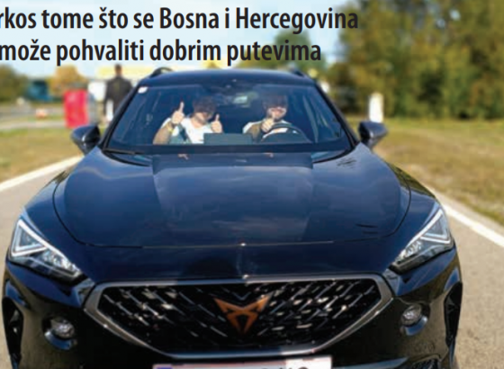 Najbolji mladi vozač Elmedin Ćibo poručuje: Ne koristite mobitel i ne vozite pod uticajem alkohola,odgovorni ste za sebe i druge