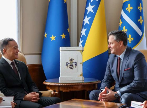 Bećirović - Ji Ping: NR Kina poštuje nezavisnost, teritorijalni integritet i suverenitet BiH