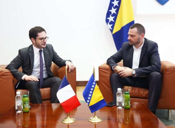Magazinović i Delmas razgovarali o izazovima u procesu evropskih integracija