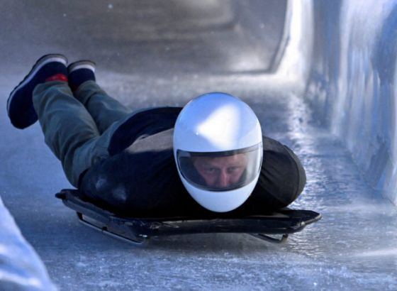 Princ Hari vozio skeleton brzinom od 99 kilometara na sat