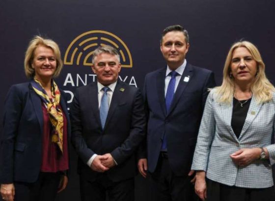Predsjedništvo BiH sa Angelinom Eichhorst uoči otvaranja Diplomatskog foruma u Antaliji