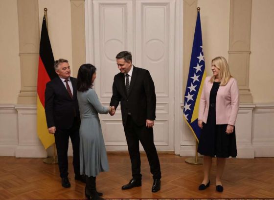 Bećirović: Njemačka ministrica Annalena Baerbock je veliki prijatelj BiH