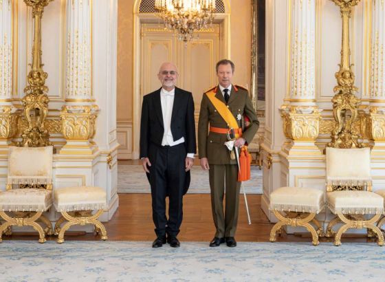 Ambasador Avdović predao akreditivna pisma Velikom vojvodi Henriju od Luksemburga