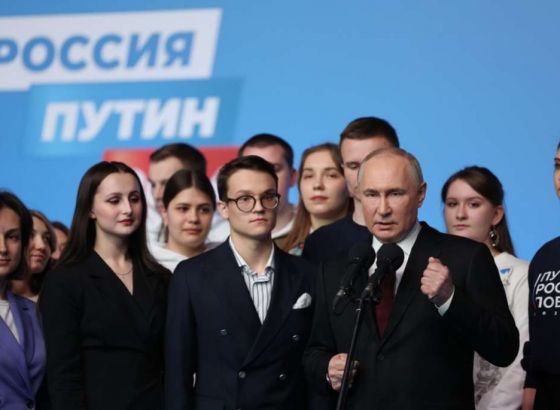 Putin u pobjedničkom govoru rekao da Rusija ne može biti zastrašena