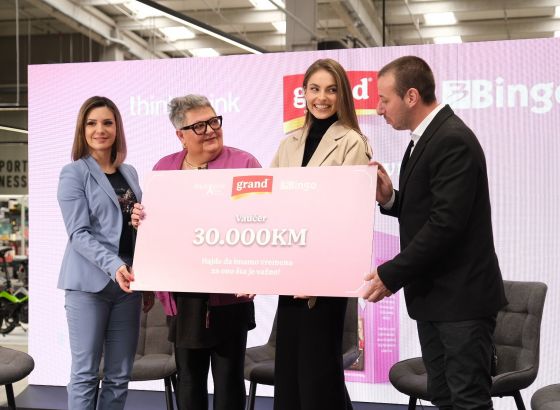 Hajde da imamo vremena za ono što je važno:  Dodijeljena donacija udruženju Think Pink