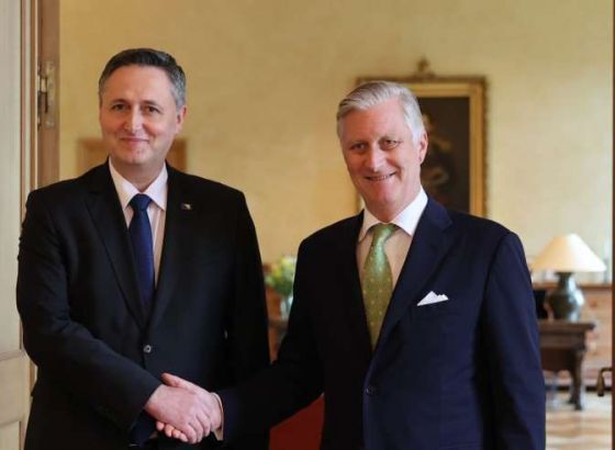 Brisel - Kralj Belgije Filip u audijenciju primio Denisa Bećirovića