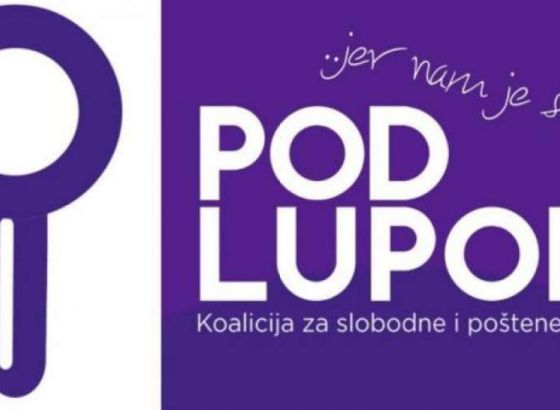 Koalicija "Pod lupom": A sada – svi na izbore!