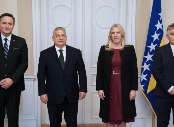 Članovi Predsjedništva BiH primili Orbana: Ukupni odnosi dvaju zemalja bez otvorenih pitanja