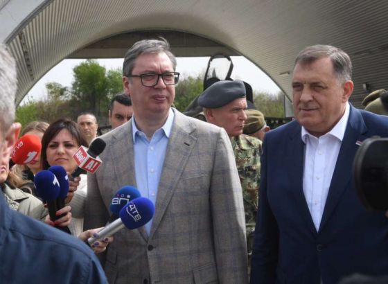 U Beogradu danas susret Vučića i Dodika