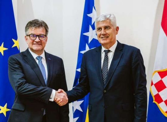 Čović u Mostaru razgovarao s Lajčakom