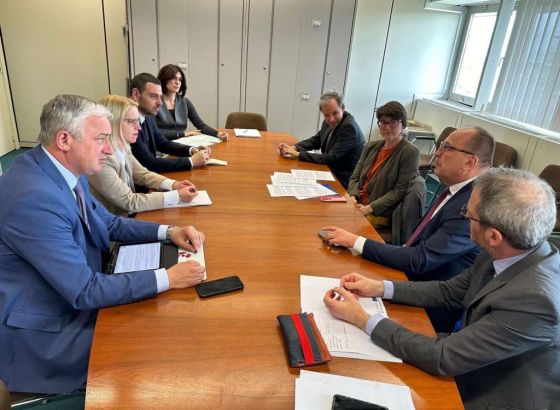 Članovi delegacije PSBiH na sastanku sa izvjestiocem Parlamentarne skupštine Vijeća Evrope za BiH