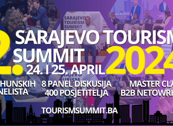 U srijedu drugo izdanje jednog od najvažnijih regionalnih turističkih foruma-Sarajevo Tourism Summit